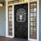 Ordo Templi Orientis Occult Symbolism Door Cover Esoteric Alchemy Sacred Geometry Black