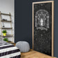 Ordo Templi Orientis Occult Symbolism Door Cover Esoteric Alchemy Sacred Geometry Black