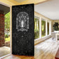 Ordo Templi Orientis Occult Symbolism Door Cover Esoteric Alchemy Sacred Geometry Black