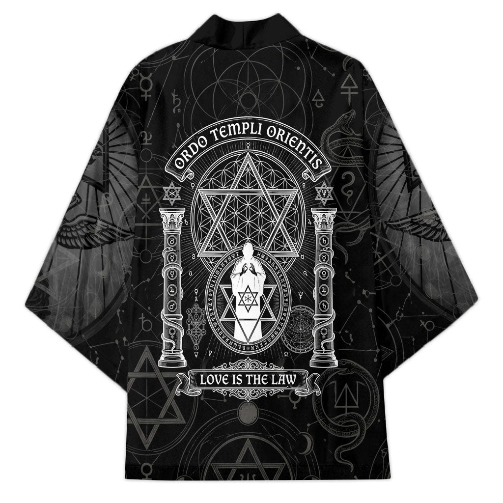 Ordo Templi Orientis Occult Symbolism Kimono Esoteric Alchemy Sacred Geometry Black