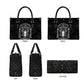 Ordo Templi Orientis Occult Symbolism Leather Bag Esoteric Alchemy Sacred Geometry Black