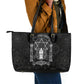 Ordo Templi Orientis Occult Symbolism Leather Tote Bag Esoteric Alchemy Sacred Geometry Black