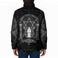 Ordo Templi Orientis Occult Symbolism Padded Jacket Esoteric Alchemy Sacred Geometry Black
