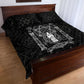 Ordo Templi Orientis Occult Symbolism Quilt Bed Set Esoteric Alchemy Sacred Geometry Black