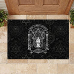 Ordo Templi Orientis Occult Symbolism Rubber Doormat Esoteric Alchemy Sacred Geometry Black