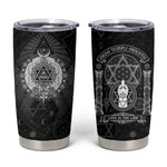 Ordo Templi Orientis Occult Symbolism Tumbler Cup Esoteric Alchemy Sacred Geometry Black
