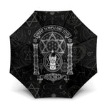 Ordo Templi Orientis Occult Symbolism Umbrella Esoteric Alchemy Sacred Geometry Black