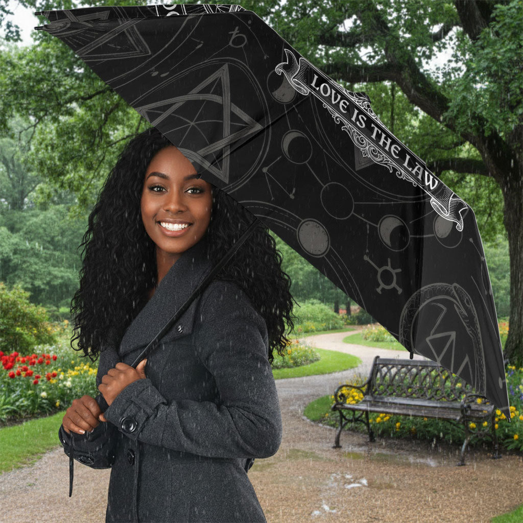 Ordo Templi Orientis Occult Symbolism Umbrella Esoteric Alchemy Sacred Geometry Black