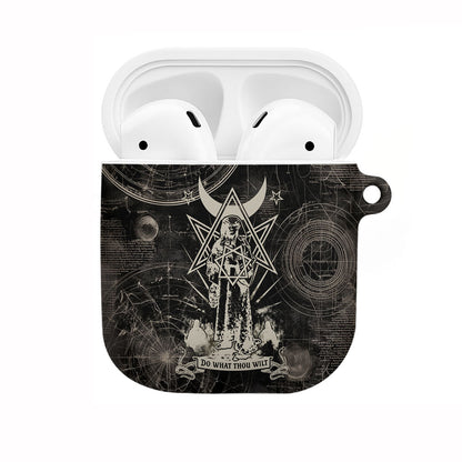 Ordo Templi Orientis Thelema AirPods Case Do What Thou Wilt Mystic Serpent