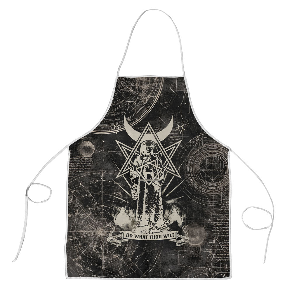 Ordo Templi Orientis Thelema Apron Do What Thou Wilt Mystic Serpent