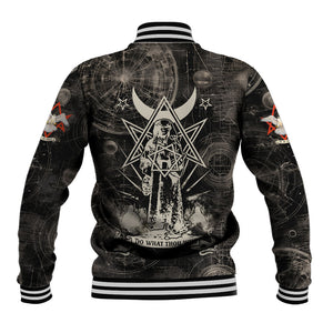 Ordo Templi Orientis Thelema Baseball Jacket Do What Thou Wilt Mystic Serpent