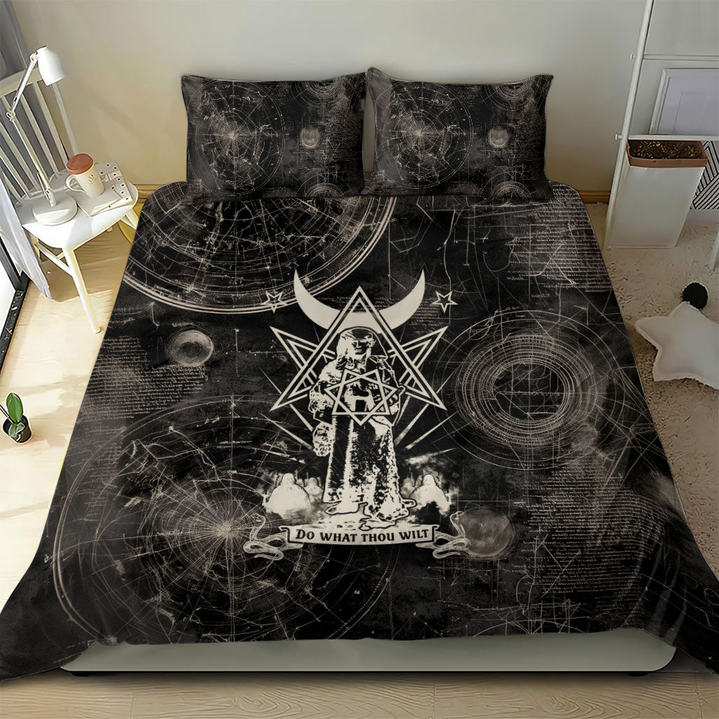Ordo Templi Orientis Thelema Bedding Set Do What Thou Wilt Mystic Serpent