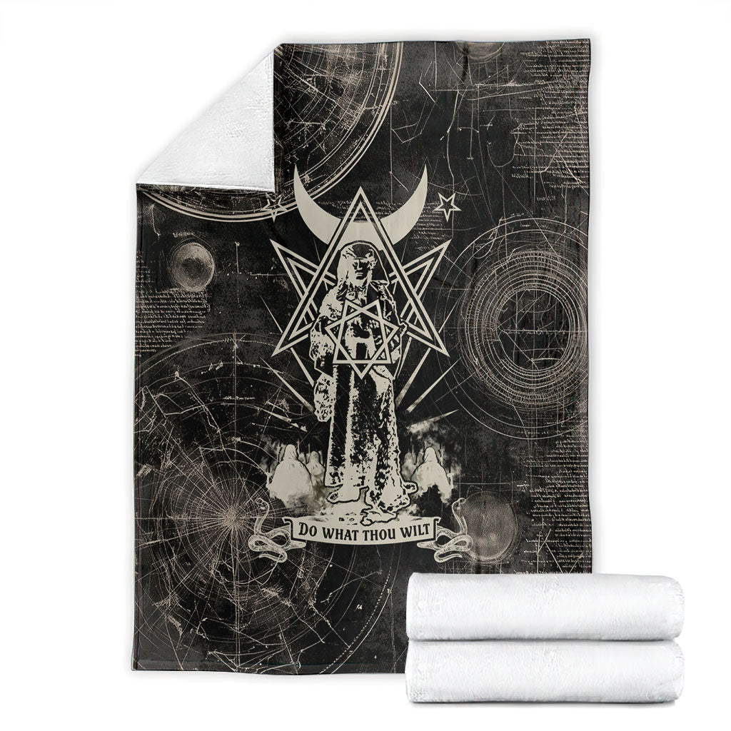 Ordo Templi Orientis Thelema Blanket Do What Thou Wilt Mystic Serpent
