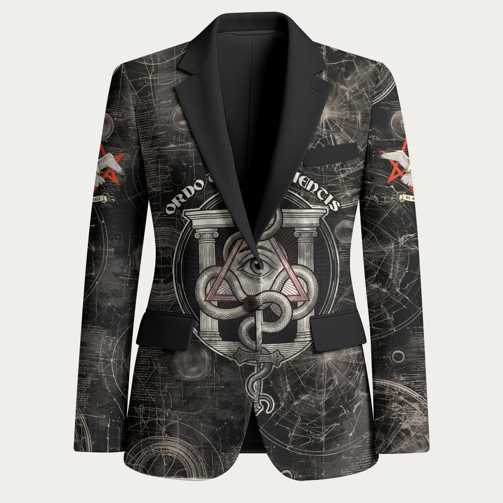 Ordo Templi Orientis Thelema Blazer Do What Thou Wilt Mystic Serpent