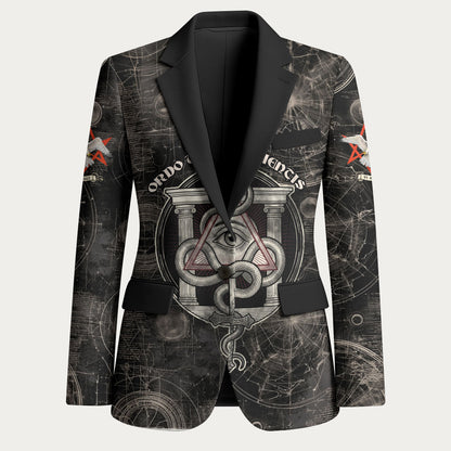 Ordo Templi Orientis Thelema Blazer Do What Thou Wilt Mystic Serpent