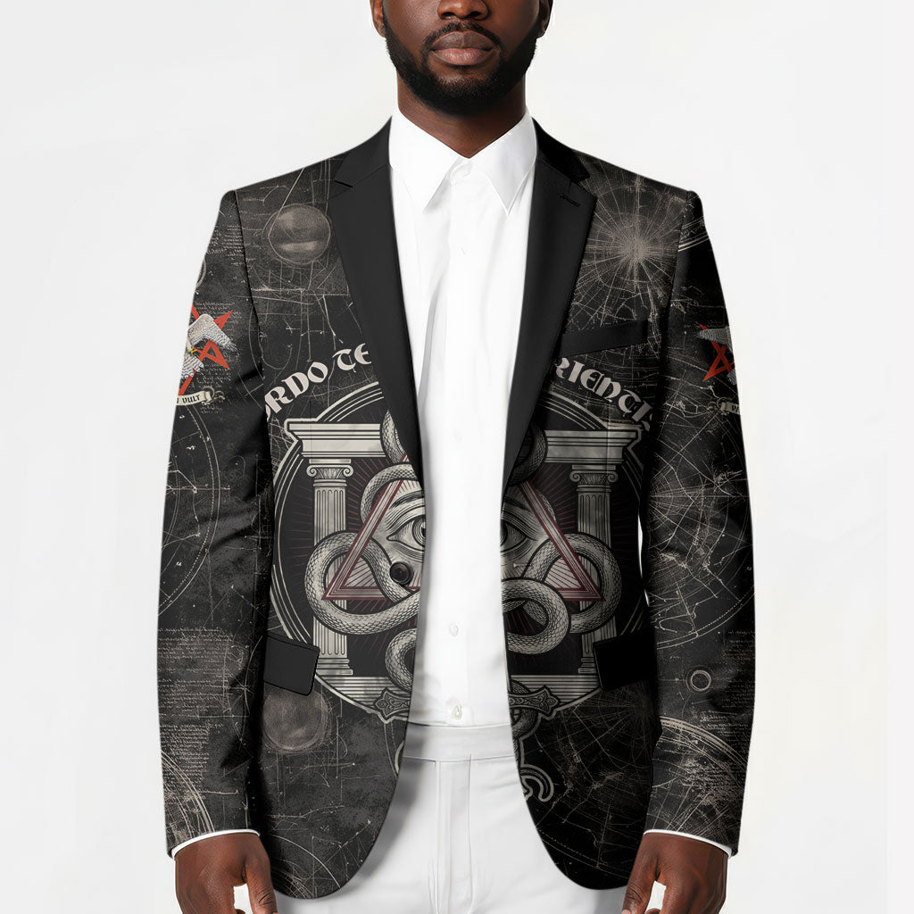 Ordo Templi Orientis Thelema Blazer Do What Thou Wilt Mystic Serpent