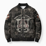 Ordo Templi Orientis Thelema Bomber Puffer Jacket Do What Thou Wilt Mystic Serpent