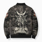 Ordo Templi Orientis Thelema Bomber Puffer Jacket Do What Thou Wilt Mystic Serpent