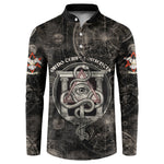 Ordo Templi Orientis Thelema Button Sweatshirt Do What Thou Wilt Mystic Serpent