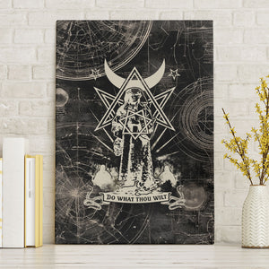 Ordo Templi Orientis Thelema Canvas Wall Art Do What Thou Wilt Mystic Serpent