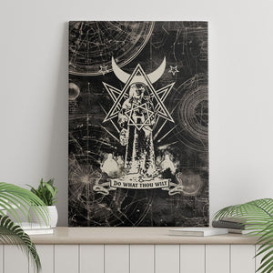 Ordo Templi Orientis Thelema Canvas Wall Art Do What Thou Wilt Mystic Serpent