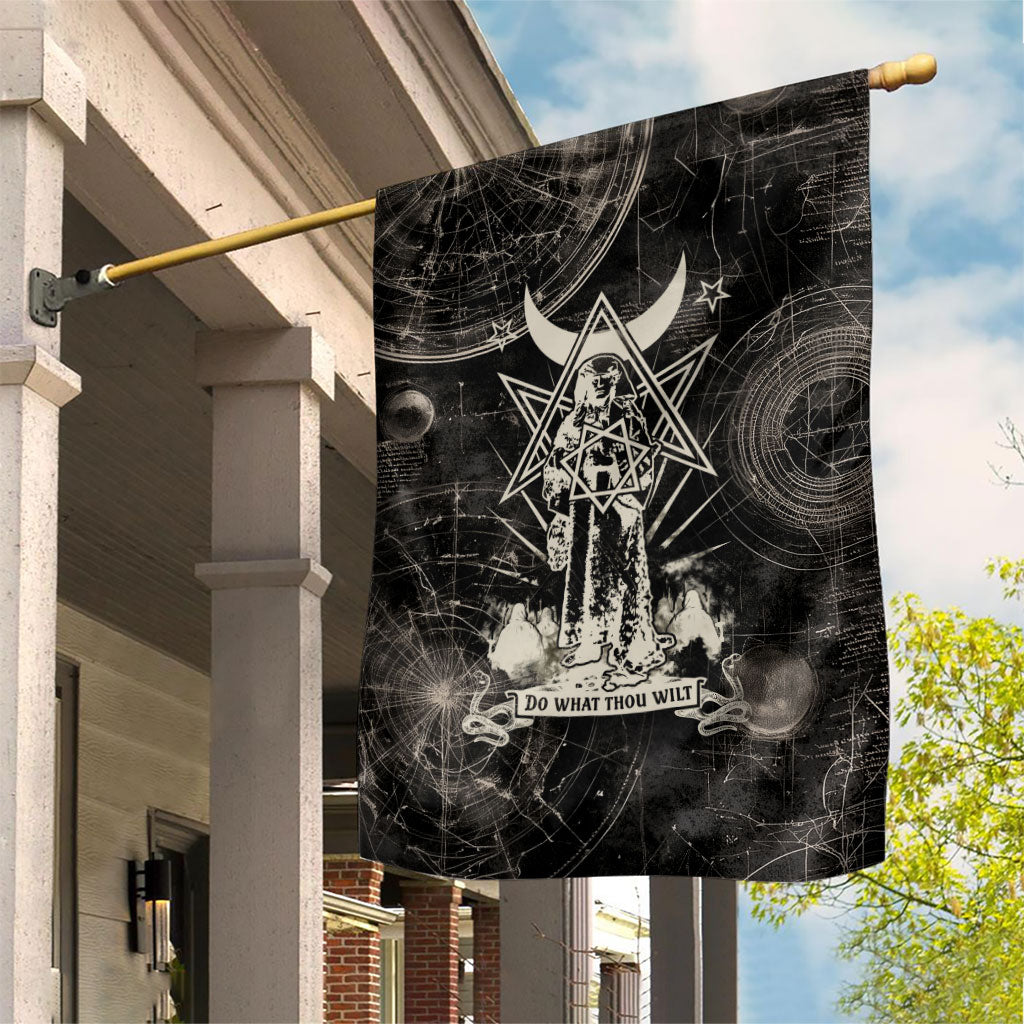 Ordo Templi Orientis Thelema Garden Flag Do What Thou Wilt Mystic Serpent