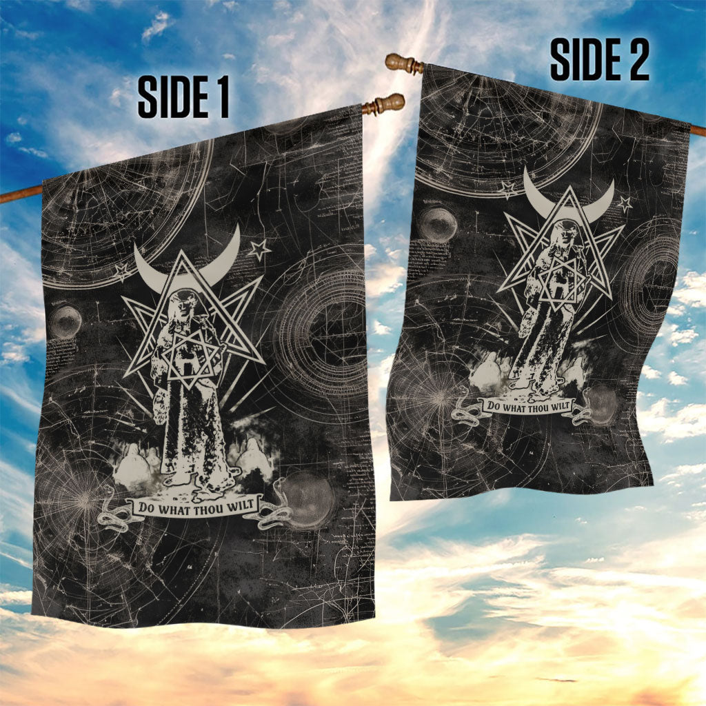 Ordo Templi Orientis Thelema Garden Flag Do What Thou Wilt Mystic Serpent