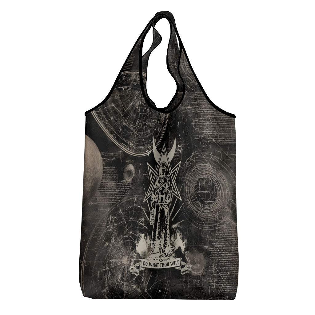 Ordo Templi Orientis Thelema Grocery Bag Do What Thou Wilt Mystic Serpent