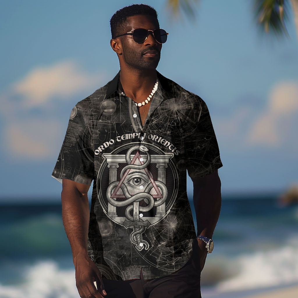 Ordo Templi Orientis Thelema Hawaiian Shirt Do What Thou Wilt Mystic Serpent