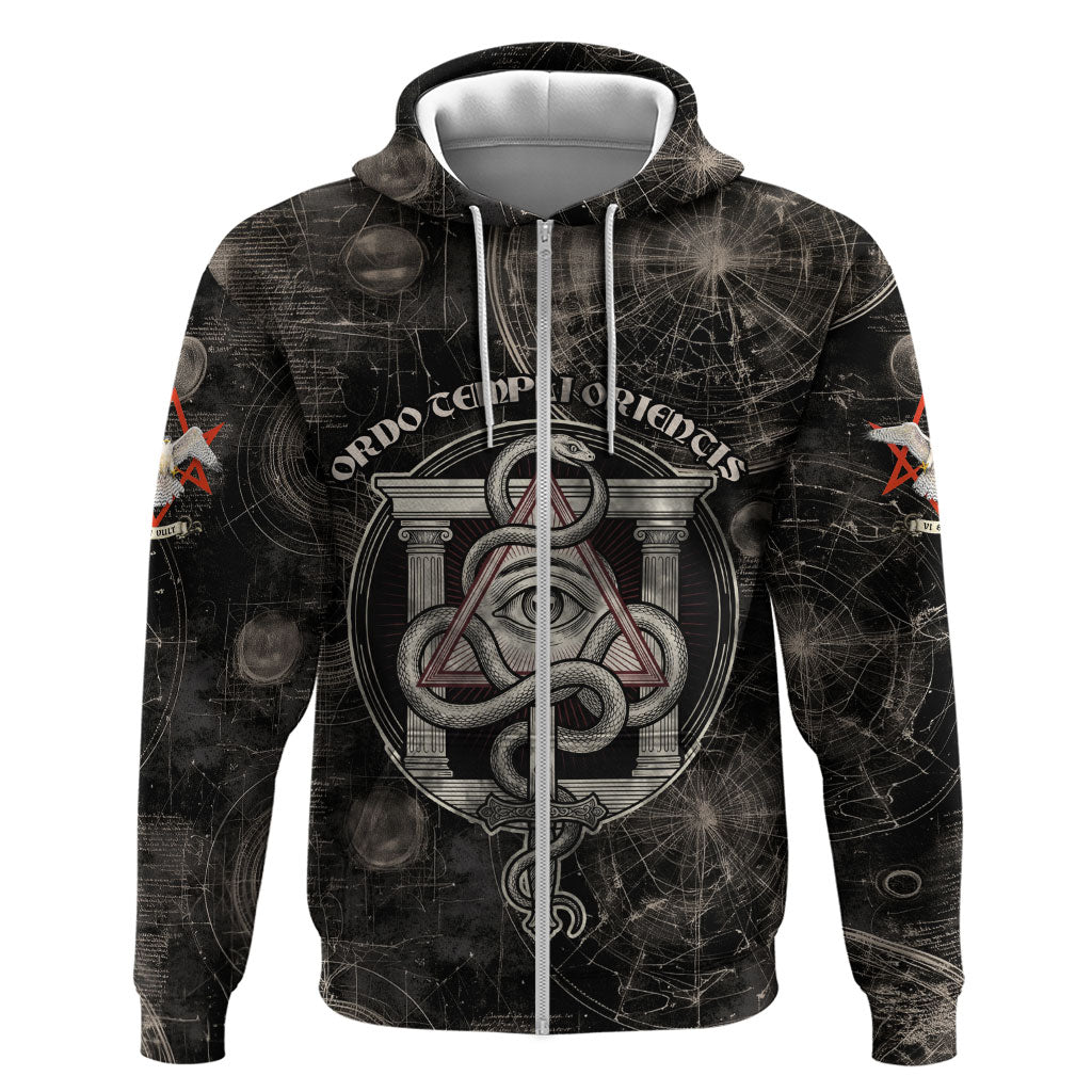 Ordo Templi Orientis Thelema Hoodie Do What Thou Wilt Mystic Serpent
