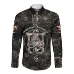 Ordo Templi Orientis Thelema Long Sleeve Button Shirt Do What Thou Wilt Mystic Serpent