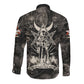 Ordo Templi Orientis Thelema Long Sleeve Button Shirt Do What Thou Wilt Mystic Serpent