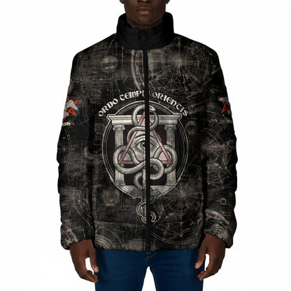 Ordo Templi Orientis Thelema Padded Jacket Do What Thou Wilt Mystic Serpent