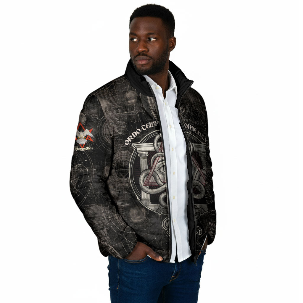 Ordo Templi Orientis Thelema Padded Jacket Do What Thou Wilt Mystic Serpent