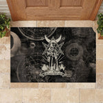 Ordo Templi Orientis Thelema Rubber Doormat Do What Thou Wilt Mystic Serpent