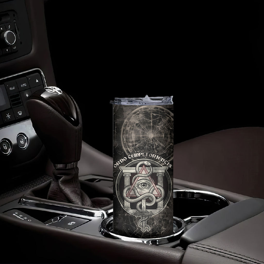 Ordo Templi Orientis Thelema Skinny Tumbler Do What Thou Wilt Mystic Serpent