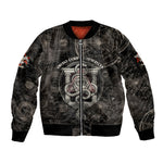 Ordo Templi Orientis Thelema Sleeve Zip Bomber Jacket Do What Thou Wilt Mystic Serpent