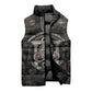 Ordo Templi Orientis Thelema Sleeveless Puffer Jacket Do What Thou Wilt Mystic Serpent
