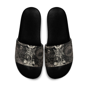 Ordo Templi Orientis Thelema Slide Sandals Do What Thou Wilt Mystic Serpent