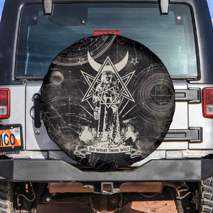 Ordo Templi Orientis Thelema Spare Tire Cover Do What Thou Wilt Mystic Serpent