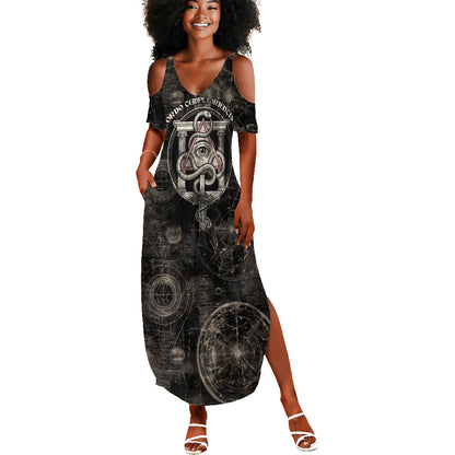 Ordo Templi Orientis Thelema Summer Maxi Dress Do What Thou Wilt Mystic Serpent