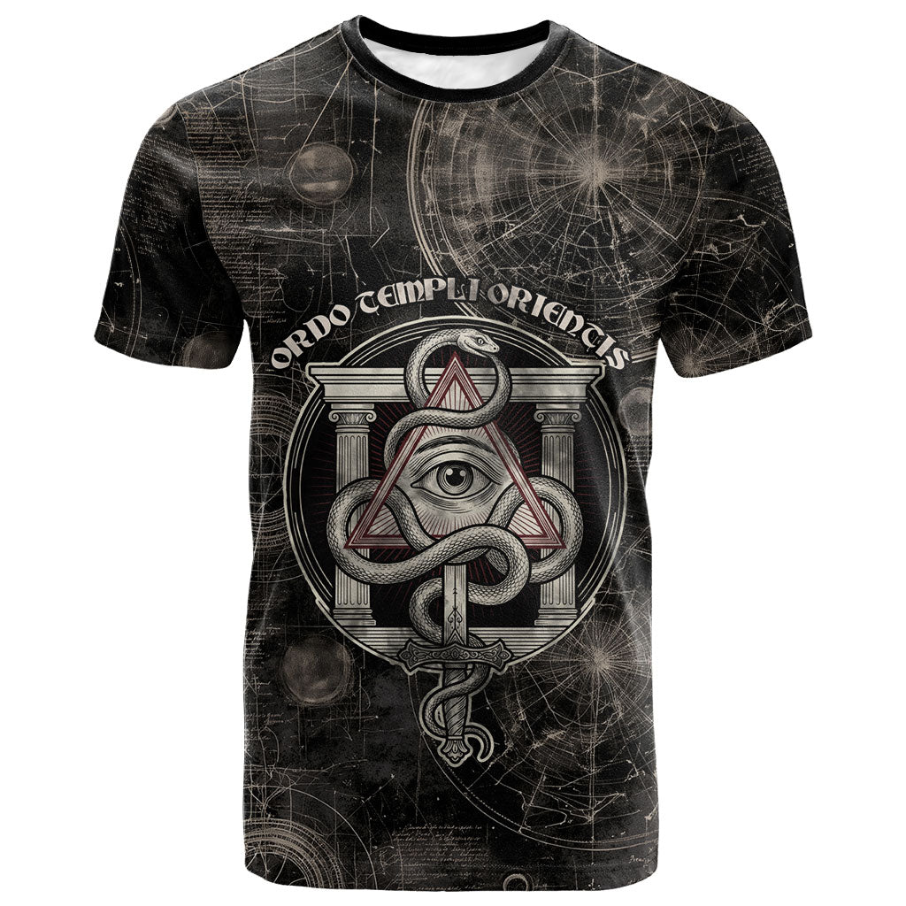 Ordo Templi Orientis Thelema T shirt Do What Thou Wilt Mystic Serpent