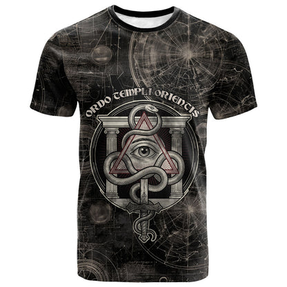 Ordo Templi Orientis Thelema T shirt Do What Thou Wilt Mystic Serpent