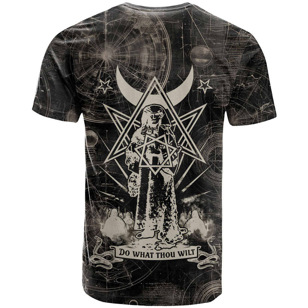 Ordo Templi Orientis Thelema T shirt Do What Thou Wilt Mystic Serpent
