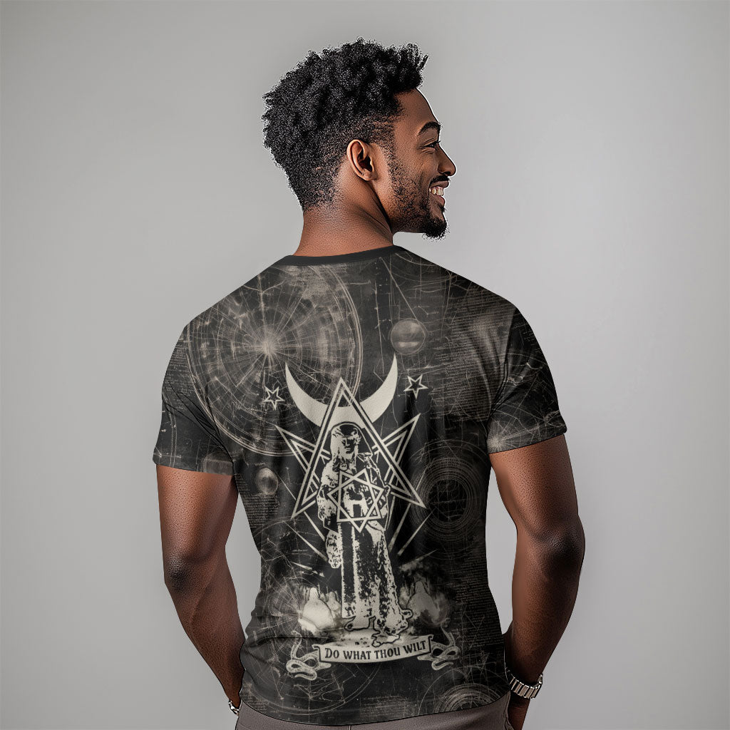 Ordo Templi Orientis Thelema T shirt Do What Thou Wilt Mystic Serpent