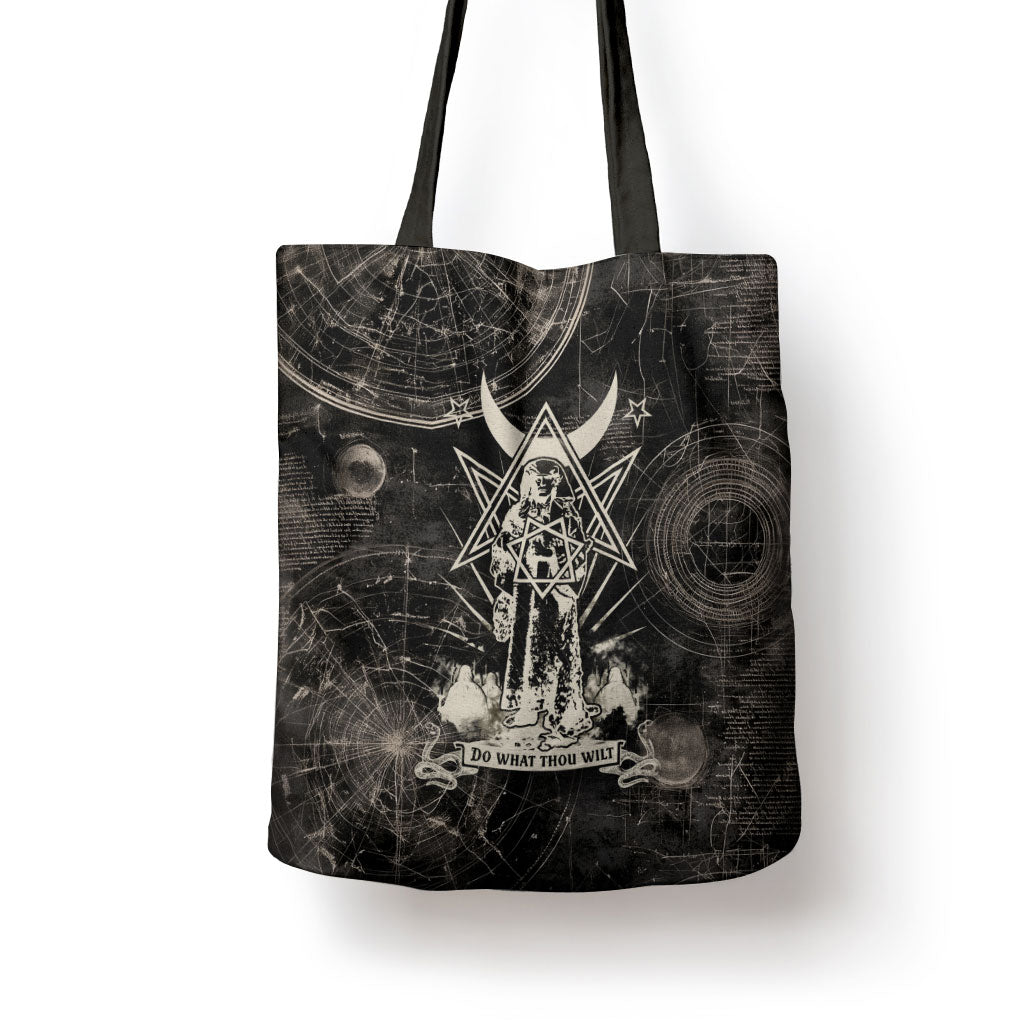 Ordo Templi Orientis Thelema Tote Bag Do What Thou Wilt Mystic Serpent