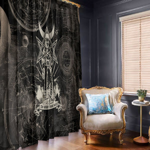 Ordo Templi Orientis Thelema Window Curtain Do What Thou Wilt Mystic Serpent