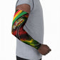 Juneteenth God Says I Am Christian Freedom Arm Sleeves Pan African Flag Colors Tie Dye Galaxy