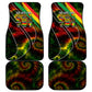 Juneteenth God Says I Am Christian Freedom Car Mats Pan African Flag Colors Tie Dye Galaxy