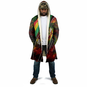 Juneteenth God Says I Am Christian Freedom Cloak Pan African Flag Colors Tie Dye Galaxy